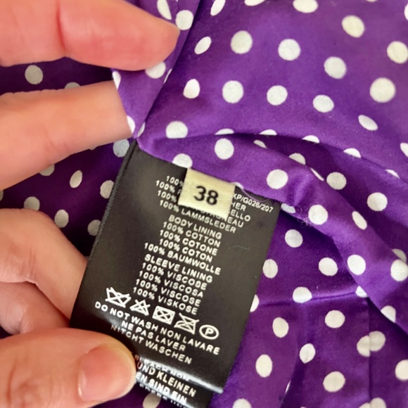 Limited Edition - Paul Smith Leather Bomber Varsity Jacket Size 38 (small) - Picture 5 of 8